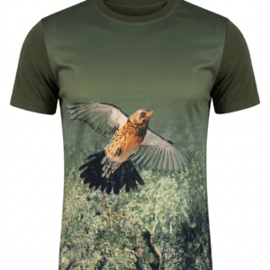 Τεχνικό T-Shirt Κυνηγιού Quick-Dry με 3D Ψηφιακή Εκτύπωση – Τσίχλα χακί