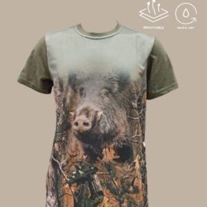 T-shirt quick dry 3d BOAR