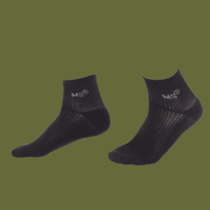 Coolmax socks mid-cut black MS