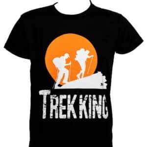 T-shirt Trekking black MS