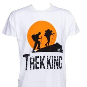 T-shirt Trekking White MS