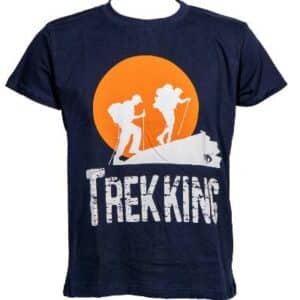 T-shirt Trekking blue MS