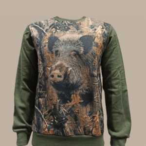 Φούτερ κυνηγετικό 3d με Αγριογούρουνο