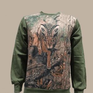 Φούτερ κυνηγετικό με Λαγό 3d