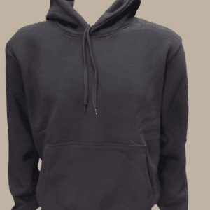 Φούτερ τρίκλωνο 320gr με κουκούλα μαύρο