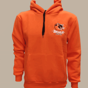 Φούτερ Τρίκλωνο 320gr με κουκούλα Boar Hunter πορτοκαλί