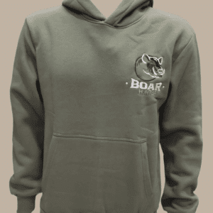 Φούτερ ζακέτα τρίκλωνο 320gr Χακί Boar Hunter