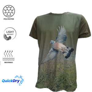 Κυνηγετικό T-shirt Quick Dry με Ψηφιακό Τύπωμα Φάσσα