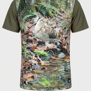 Τεχνικό T-Shirt Κυνηγιού Quick-Dry με 3D Ψηφιακή Εκτύπωση Μπεκάτσα Χακί